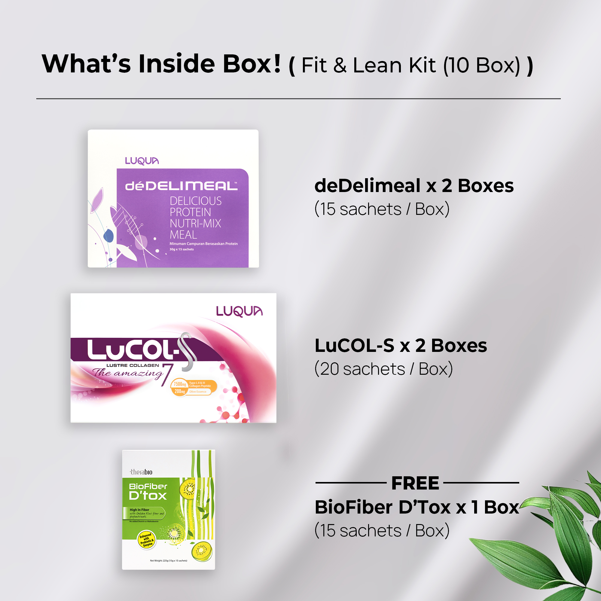 PlantBio Fit & Lean Kit - Fuel Your Body, Shed the Weight & Achieve ...