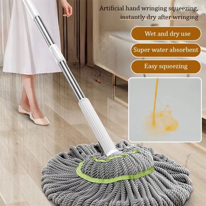 Automatik diri Wringing malas Mop Automatic Self Wringing Lazy Mop ...