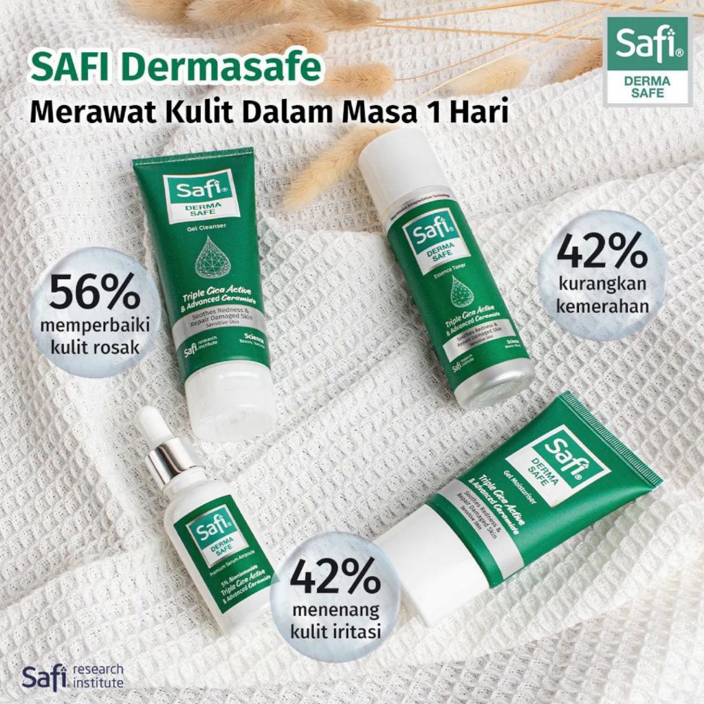 SAFI DERMA SAFE SKINCARE | TRIPLE CICA ACTIVE | ADVANCED CERAMIDE ...