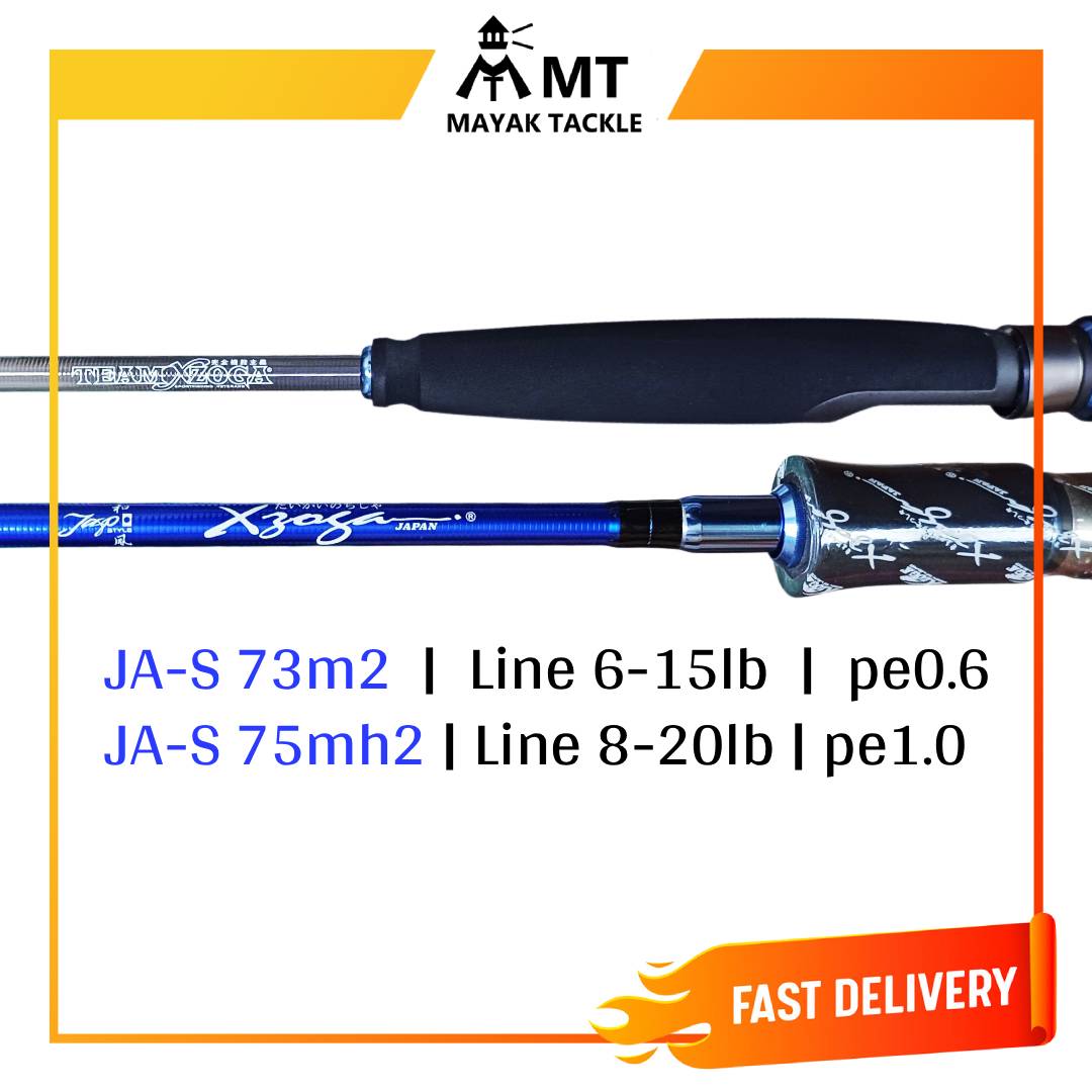 XZOGA JAPAN STYLE JA-S SPINNING ROD FUJI GUIDE AJ | Shopee Malaysia