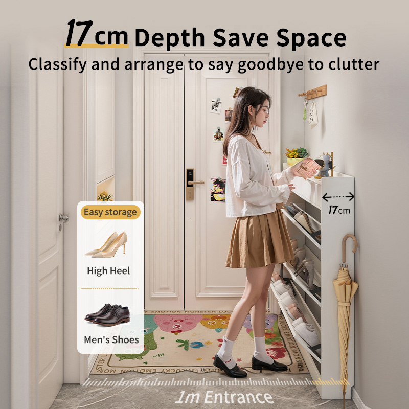 Shoe Cabinet Shoe Rack Large Capacity Multi-layer Almari Kasut Rak ...