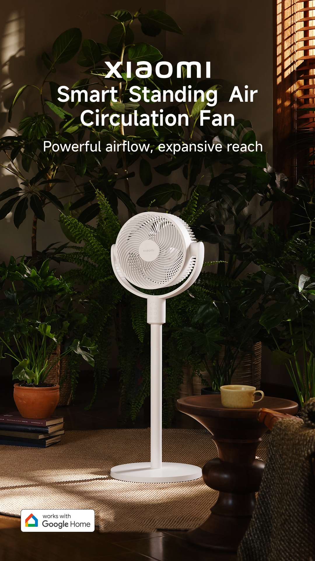 Xiaomi Smart Standing Air Circulation Fan | 3D Wide-Angle Oscillation ...