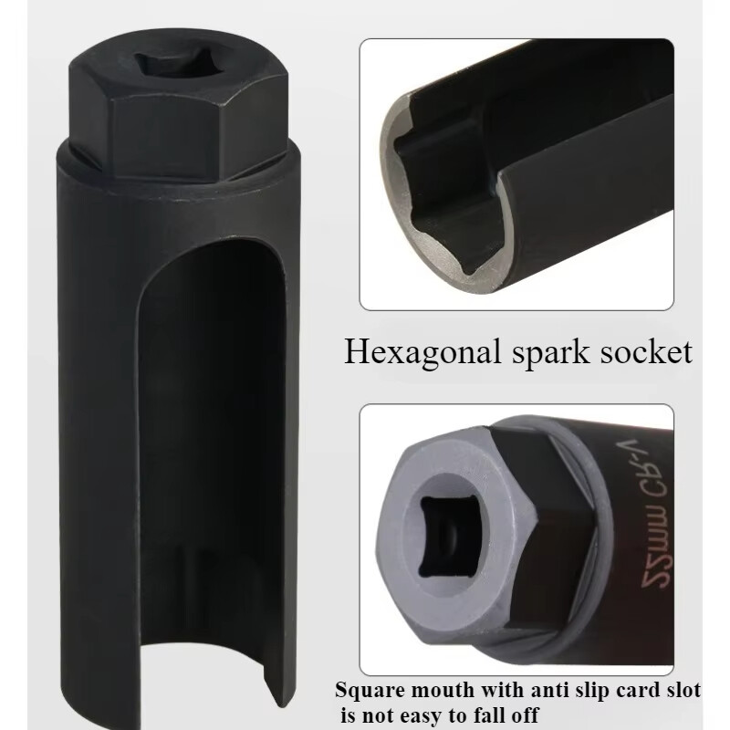 22mm O2 Oxygen Sensor Socket Drive Automotive Vehicle Special Tool ...