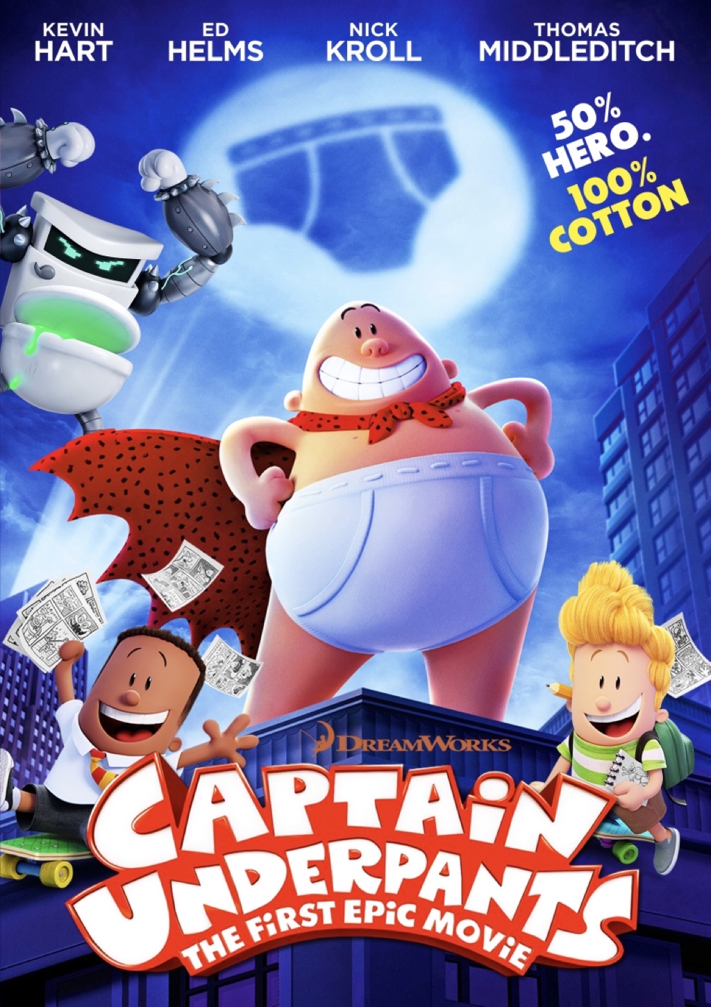 Captain Underpants: The First Epic Movie (2017) Subtitled (动画电影 ...
