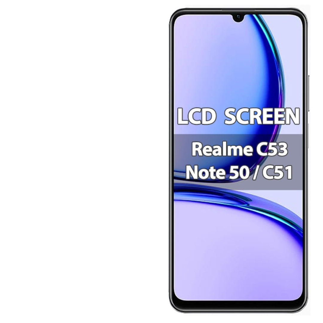 LCD Screen for Realme C53/Note 50/C51 Display Touch Screen Digitizer ...