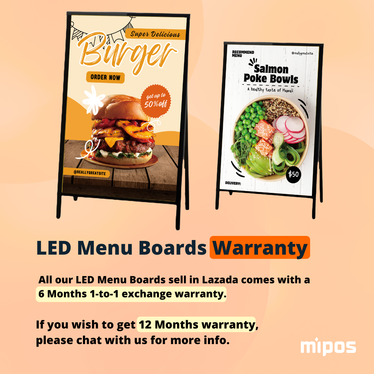 LED Menu Board Standing Glass Menu Lightbox | Premium Outdoor LED | LED ...