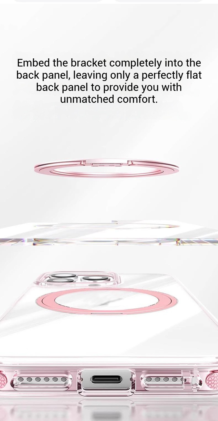 TORRAS O3L Pivot Point Case Transparent Magnetic 360 Flexible Stable ...