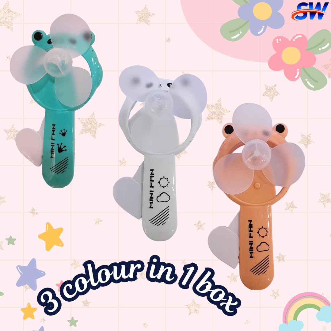 Toys For Kids Hand Press Manual Mini Fan Panda (24 Pcs) | Shopee Malaysia