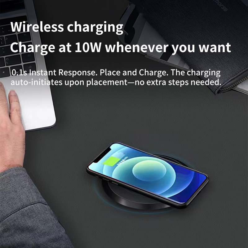 HAIKO Smart Lift Pop-up Socket 18W Wireless Charging USB/Type-C 3-Pin ...