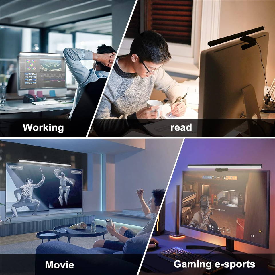 Monitor Light Bar Led Backlight Screen Bar Light Computer Laptop ...