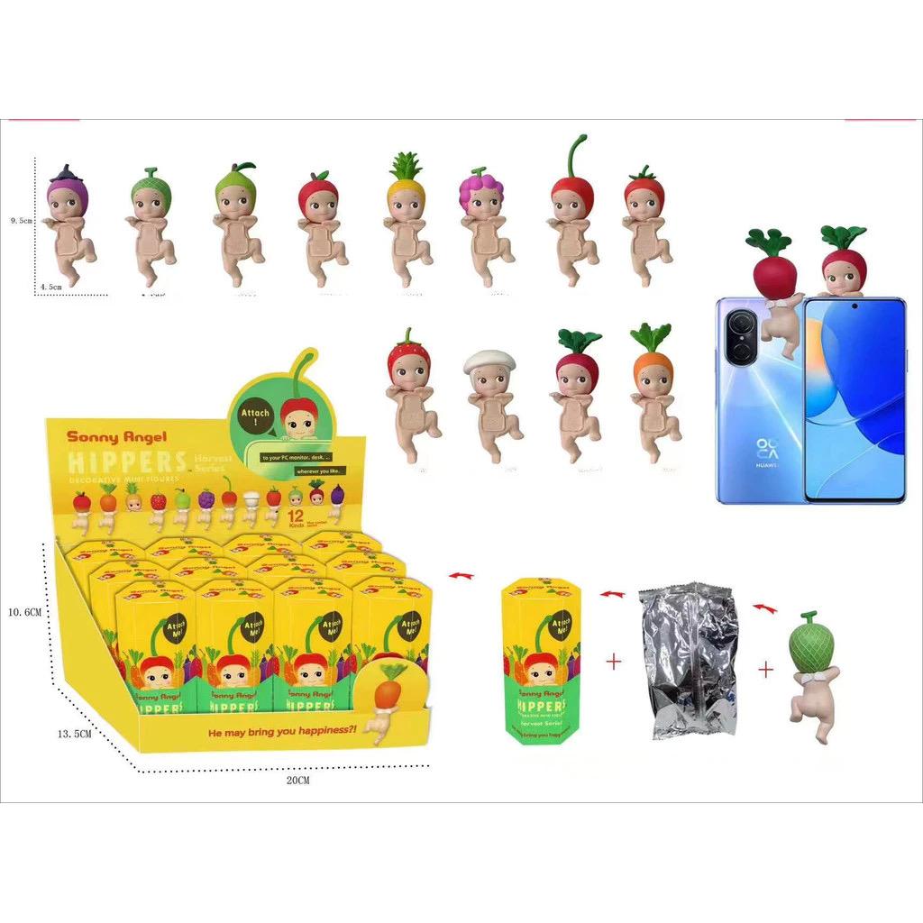 1box/12pcs Sonny Angel Hippers Harvest Series Cute Phone Car Computer ...