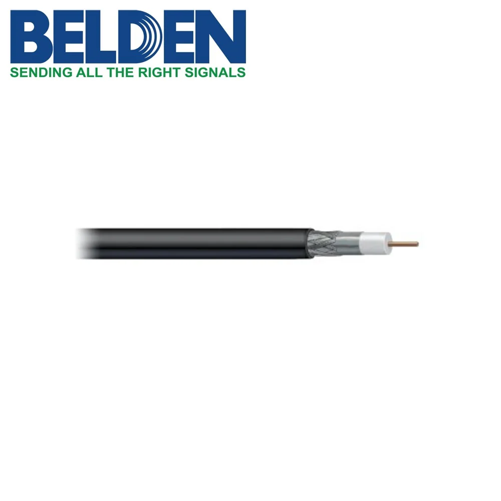 Belden 9066 0101000 Belden 18AWG RG6 Coaxial Cable - Belden Gel-filled ...