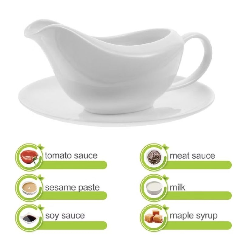 Ceramic Milk Jug Cawan Susu Sos Cup Gravy Boat Aladdin Dispenser ...