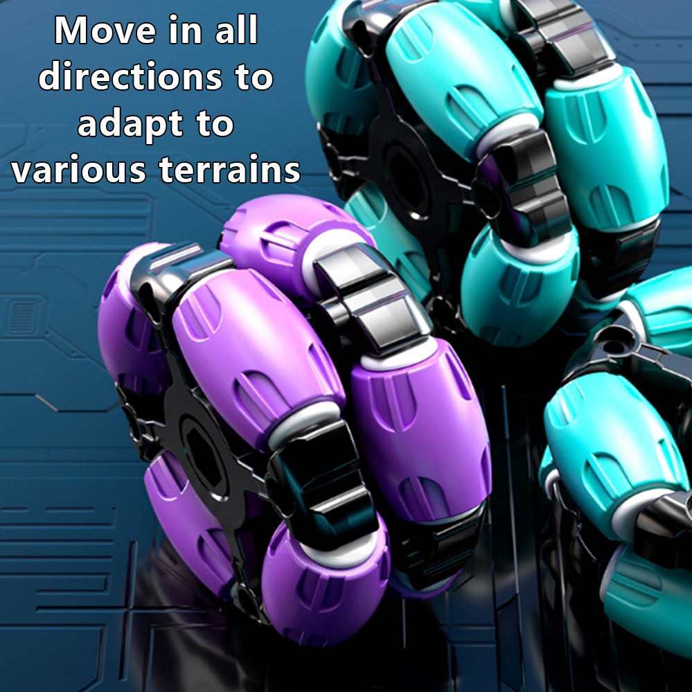 2.4Ghz Six-Turn RC Stunt Tank With Light Watch Gesture 4WD Turbo Water ...