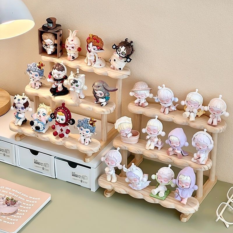 Ready stock-Wooden Display Stand Desktop Organizer Countertop Rack ...