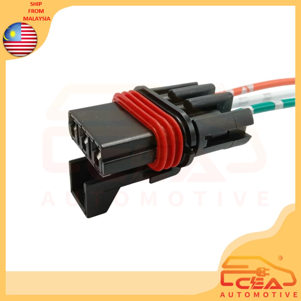 1PCS 3 PIN PROTON PREVE AUTOMOTIVE RADIATOR FAN MOTOR SENSOR SOCKET ...