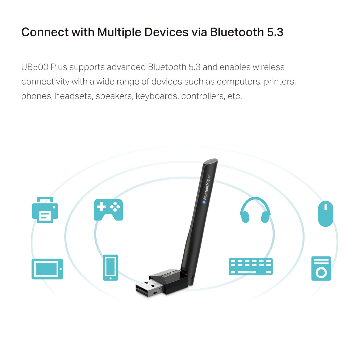TP-Link UB500 Plus Long Range Bluetooth 5.3 USB Adapter | Shopee Malaysia