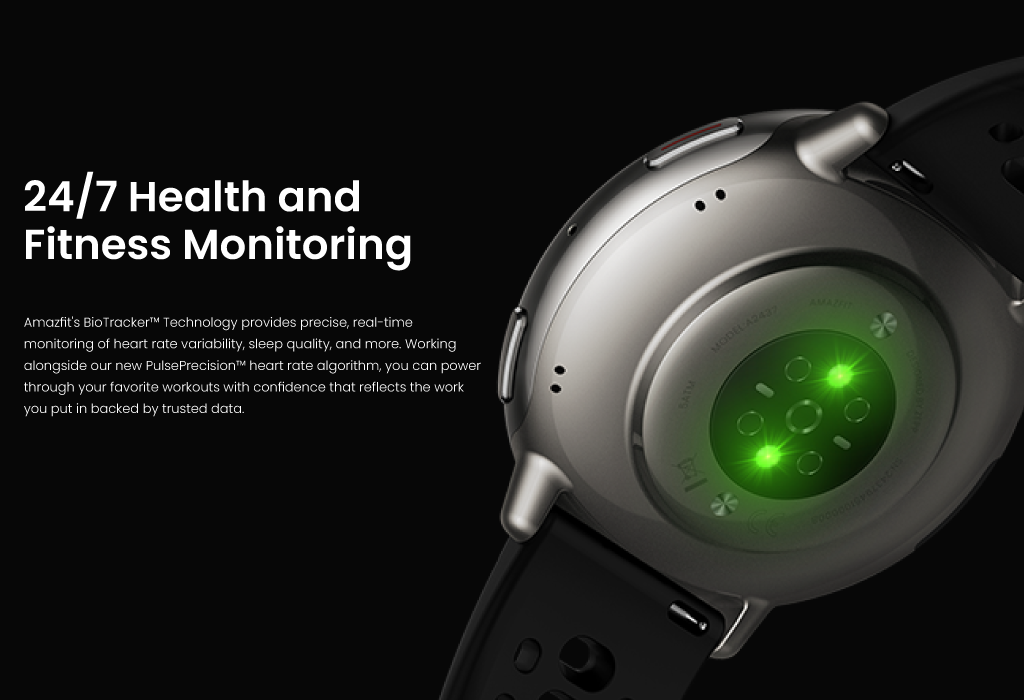 Amazfit Active 2 Round Smart Watch 44mm, GPS Maps with Direction ...