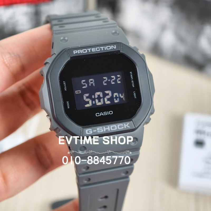 Orologio da uomo Casio G-Shock Digital con cinturino in resina a base biologica al quarzo DW-5610UU-3 200M
