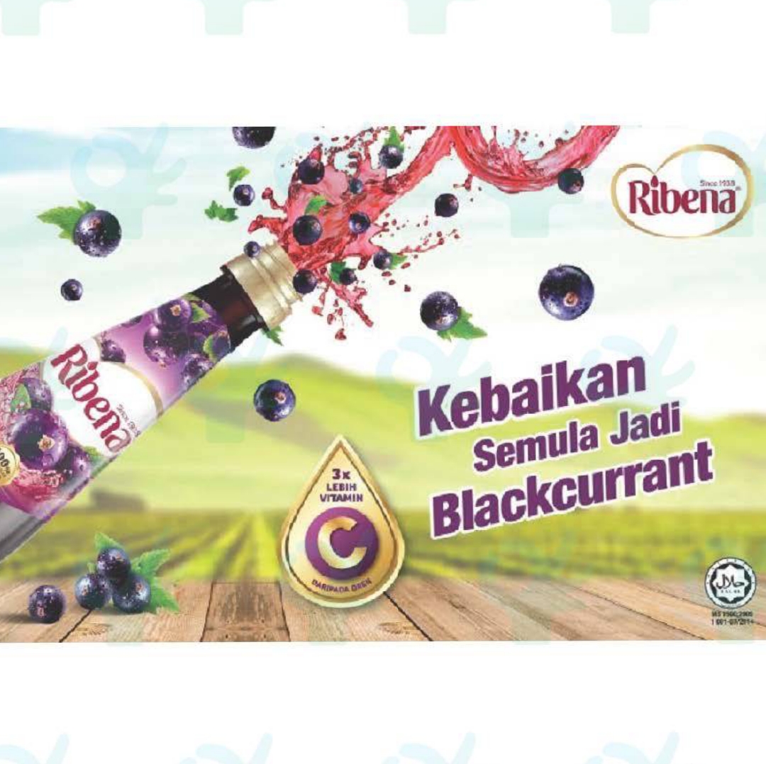 [RIBENA] Ribena Concentrate Regular / Blackcurrant ( 850ml per bottle ...