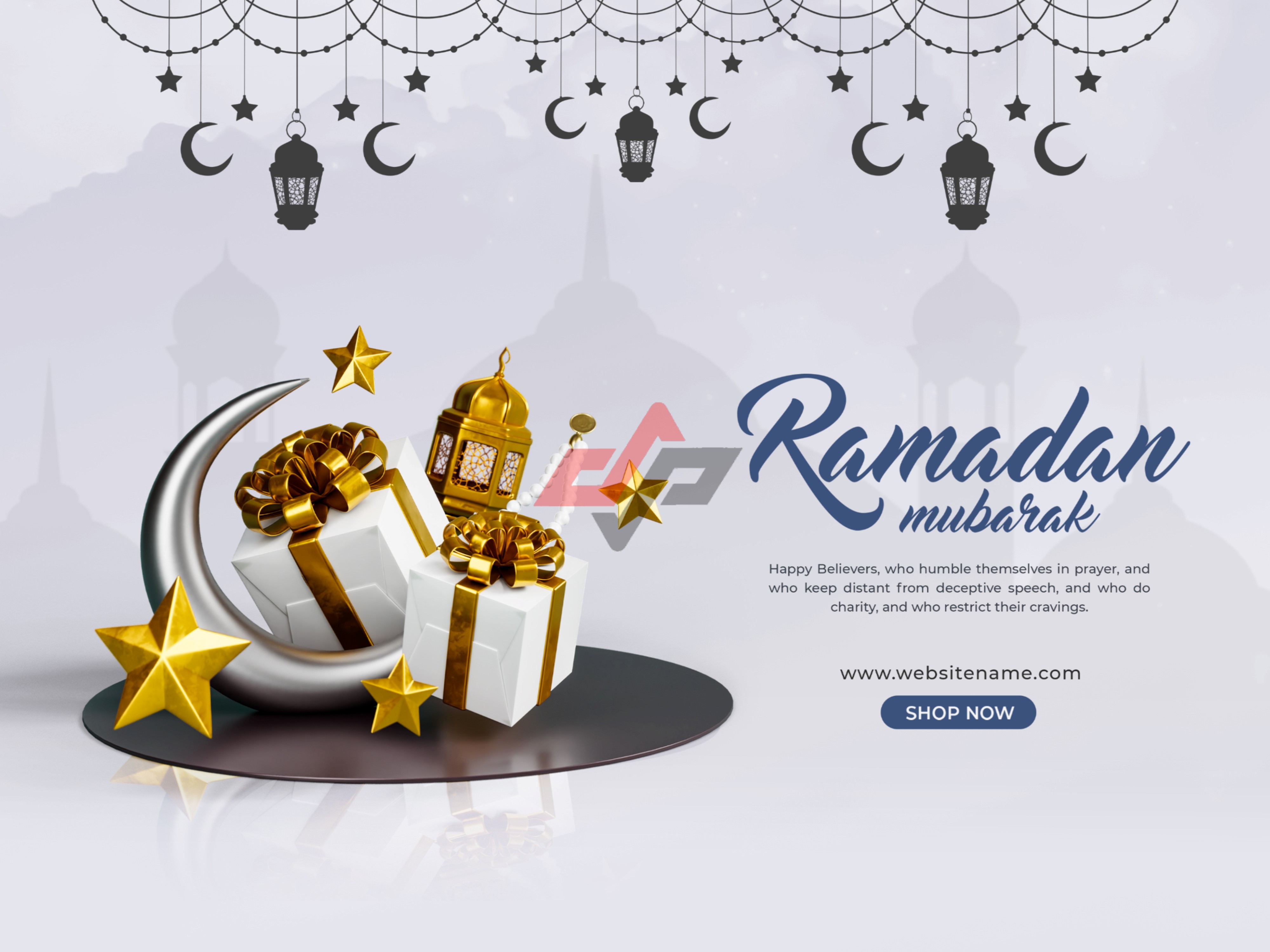[PSD Template] 10 PSD Bulan Ramadan & Hari Raya Puasa Background ...