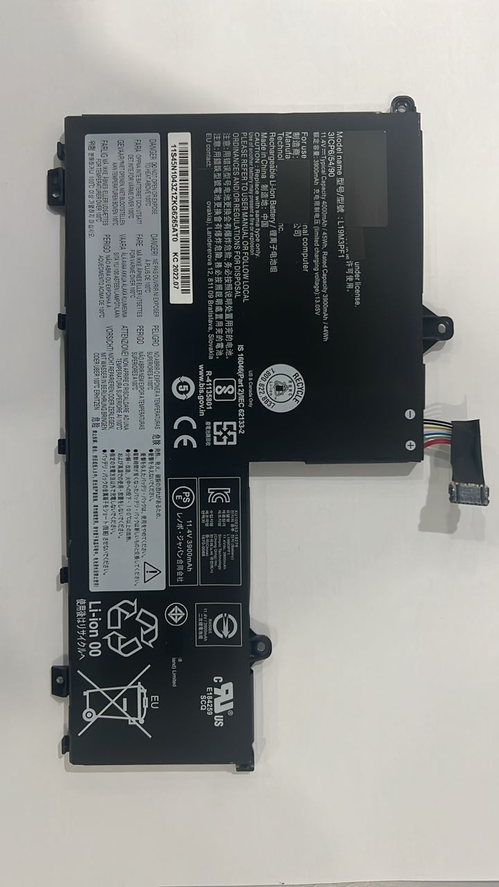 WXKJSHOP L19C3PF1 L193PF1 Battery for ThinkBook 14-IL 14-IIL 15-IL