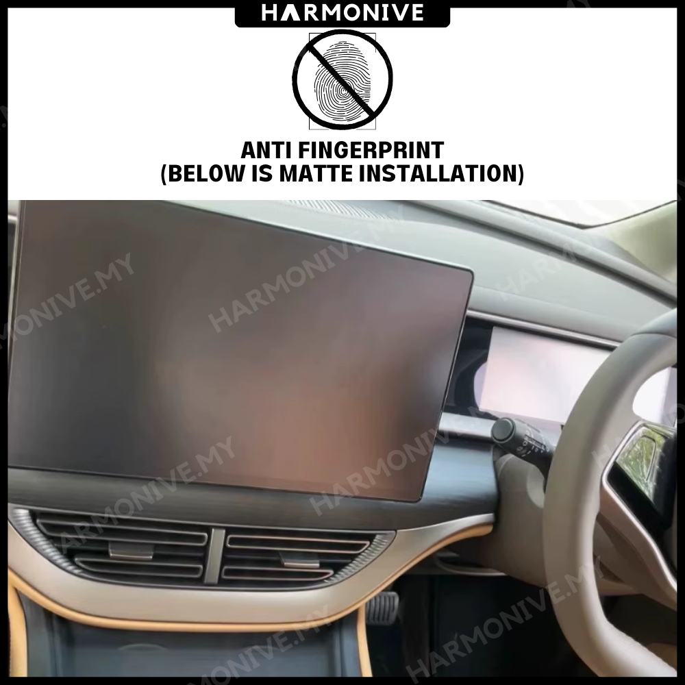 Harmonive Infotainment Tempered Glass Screen Protector Captain Seats ...