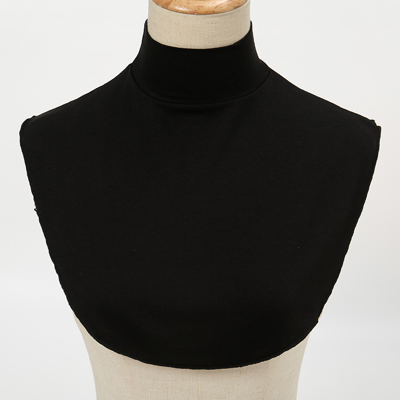 BERRLY Muslim High Neck Inner Collar 37*30cm Modal Neck Cover Inner ...