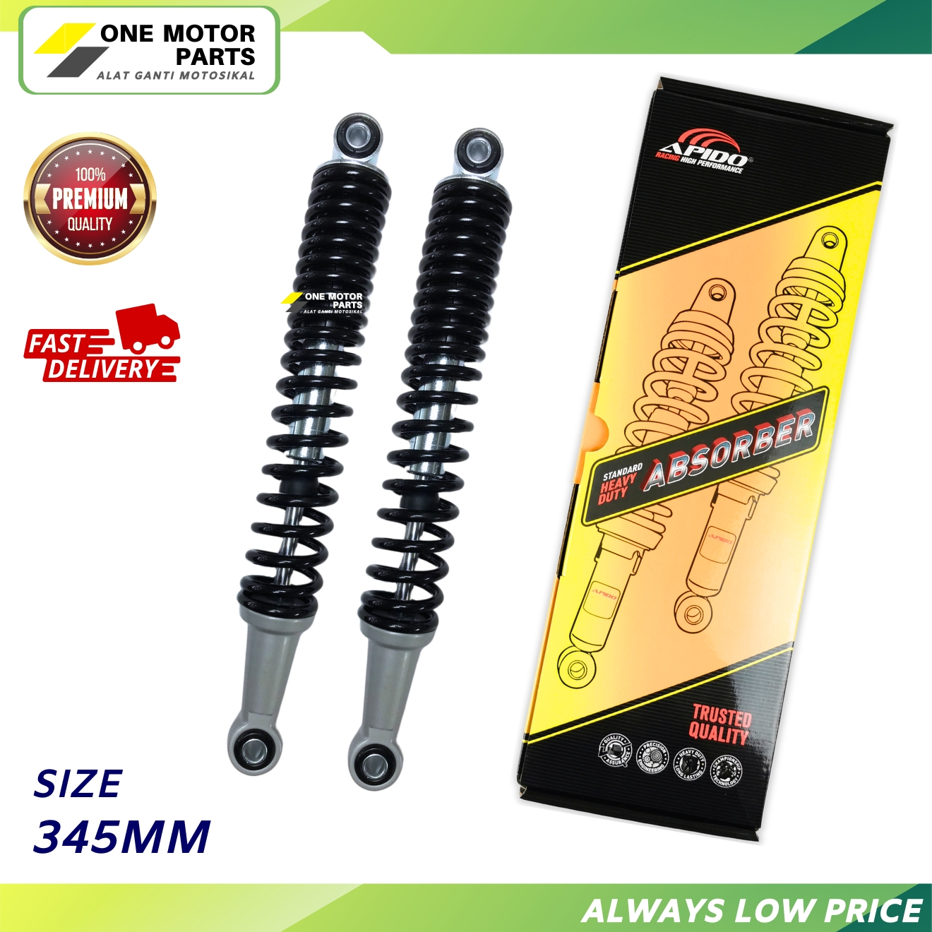 Shock Absorber Honda Wave 125 / Wave100 / Wave110 Alpha / Dash110 ...