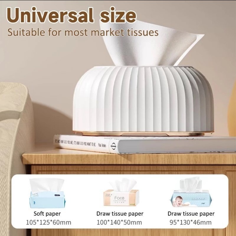Tissue Paper Storage Box Thickened Wall Mounted Paper Box Living Room ...