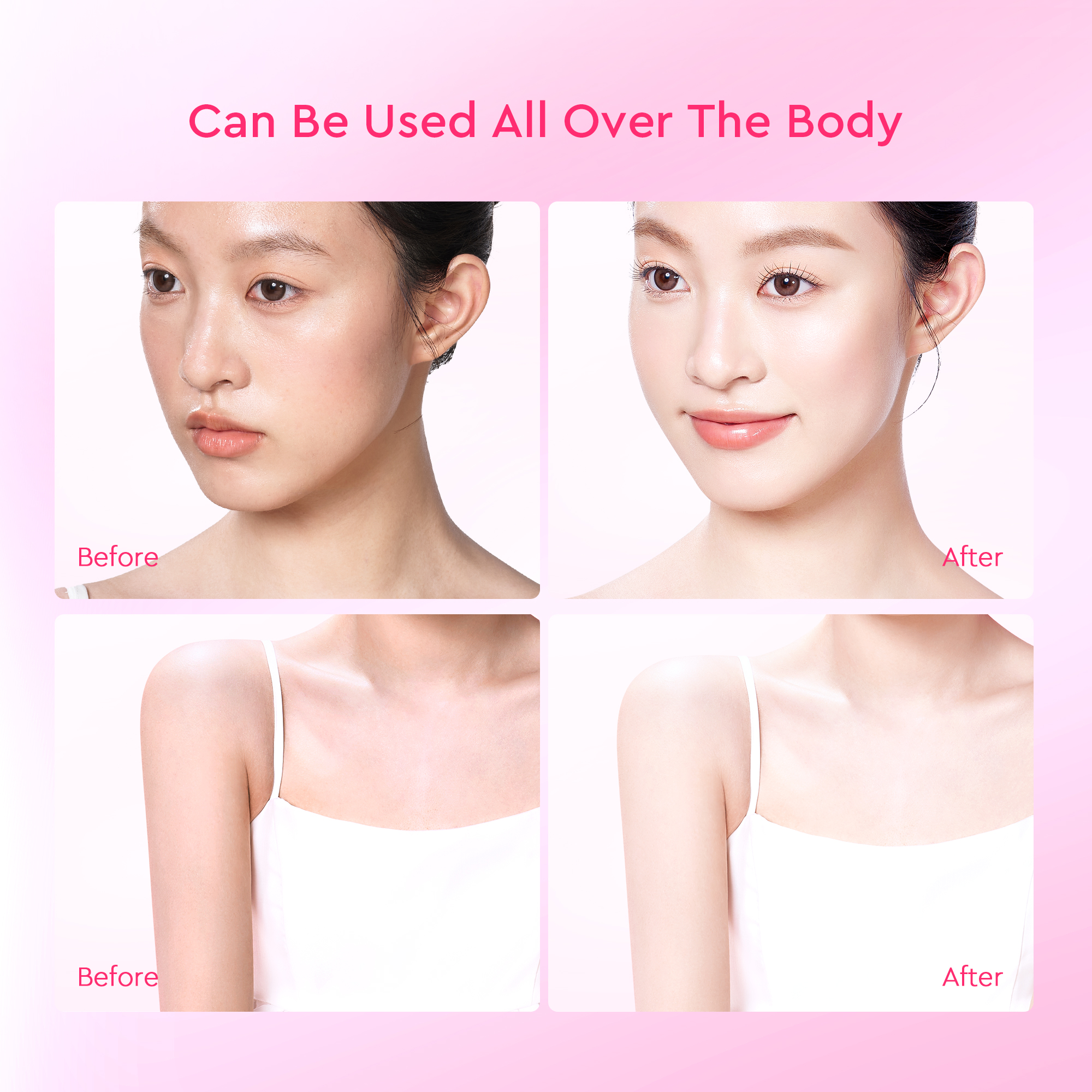 Glad2Glow Double Bright Day Cream Facial Moisturizer Tone Up