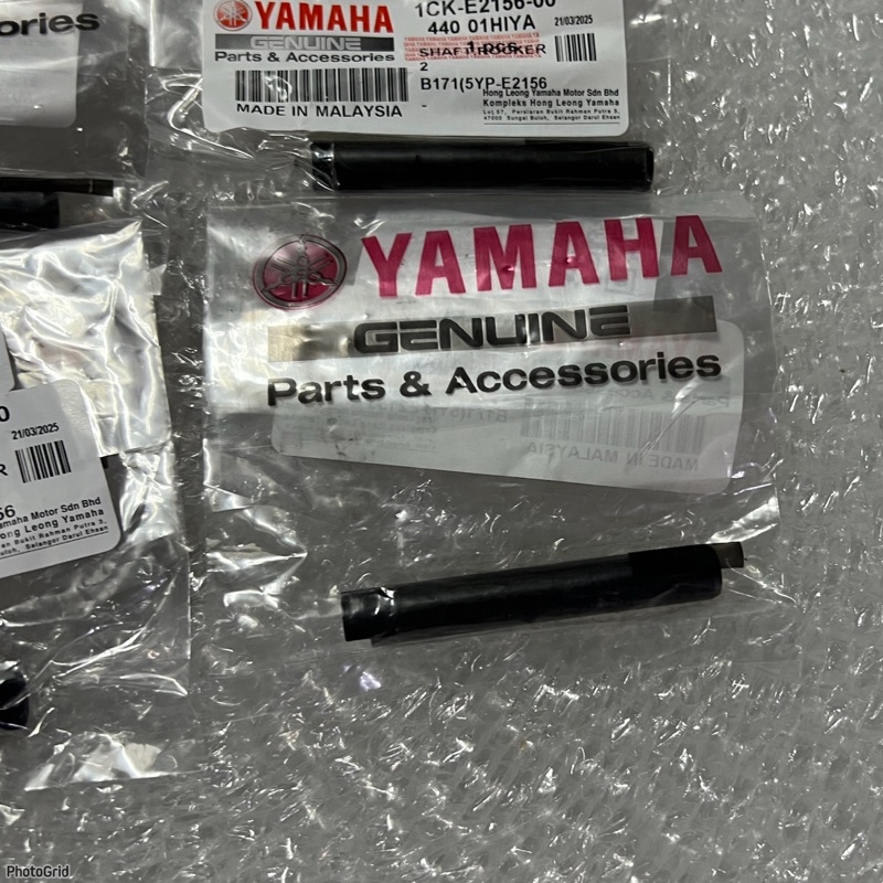YAMAHA Y15ZR/LC135 1PC Original 100% ROKER ARM PIN Rocker arm pin ...