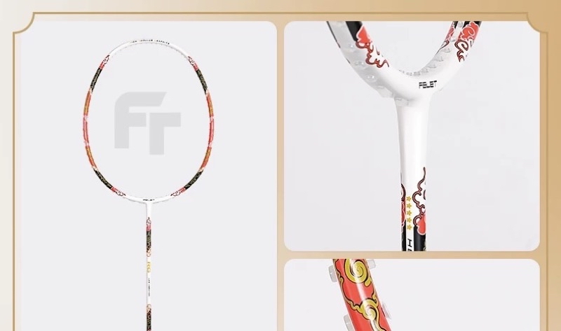 FELET RG Low Vibration 4UG1 Badminton Racquet MAX TENSION 35LBS ...