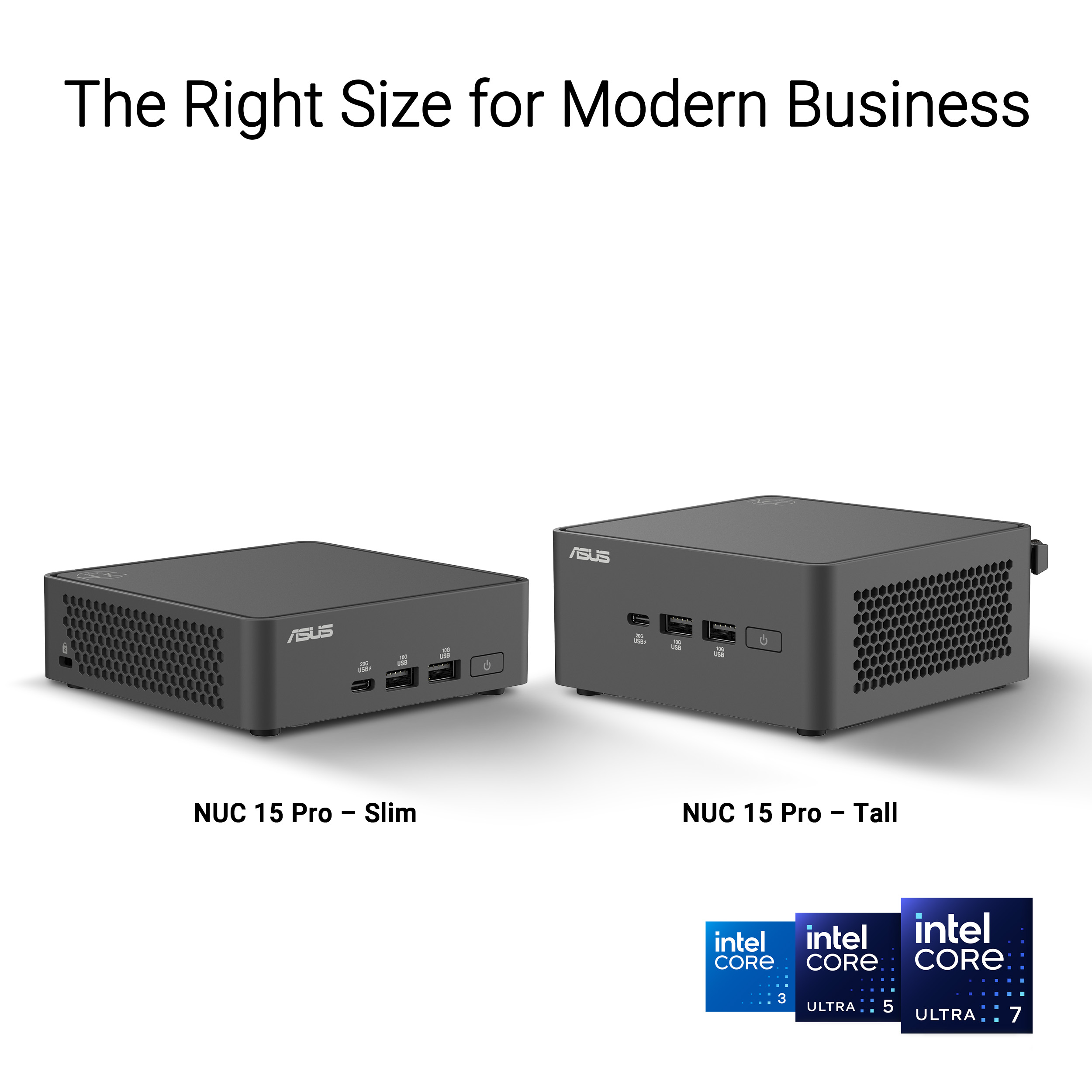 Asus NUC 15 Pro NUC Kit BareBone Mini PC Intel Core Ultra (Series 2 ...