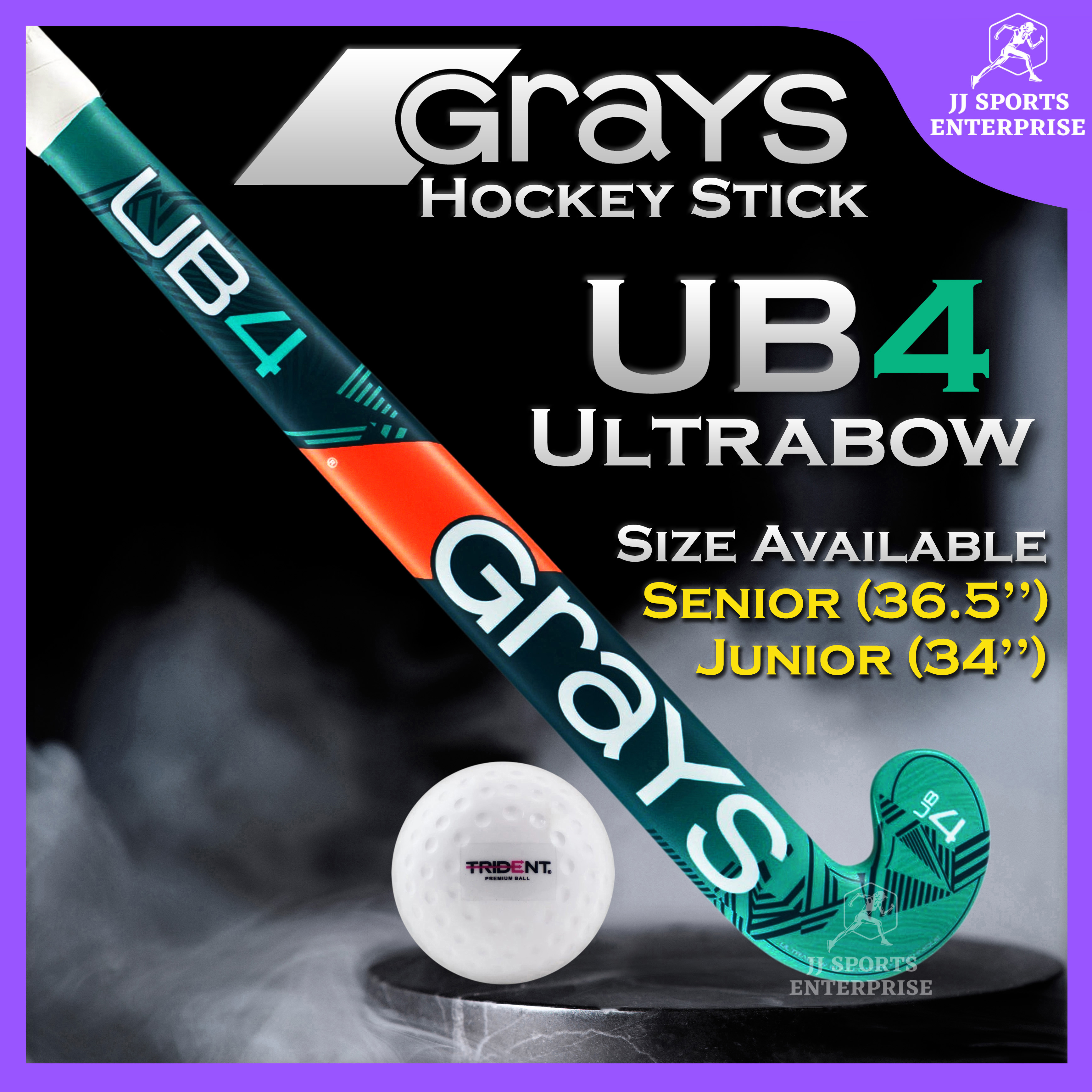 Grays Composite Hockey Stick Ultrabow UB4 Grays Kayu Hoki Trident ...