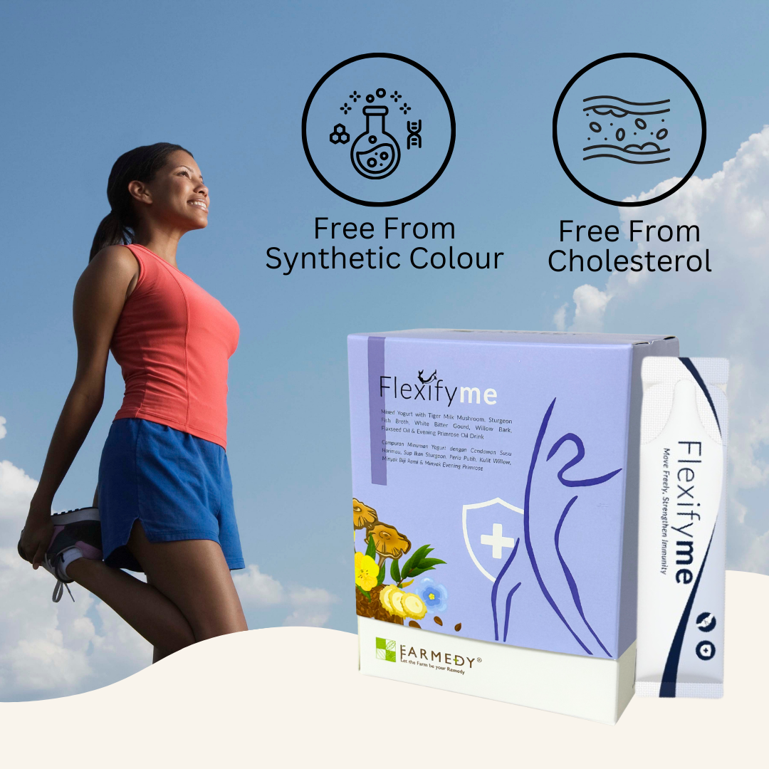 Farmedy FlexifyMe 15g x 15 Sachets Strengthen Immunity Promote healthy ...