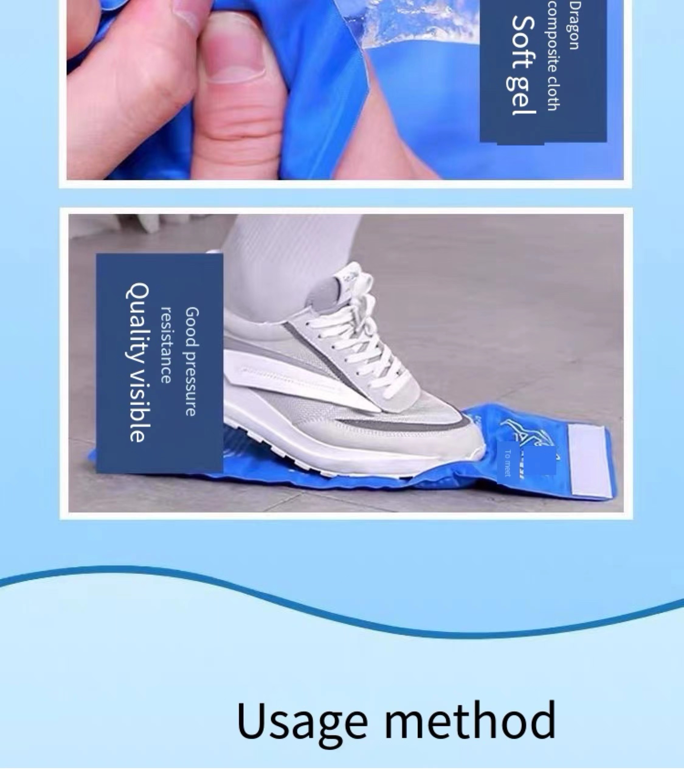 Can Tie Exercise Ice Pack Knee Joints Sprains Post-operative Hot and ...