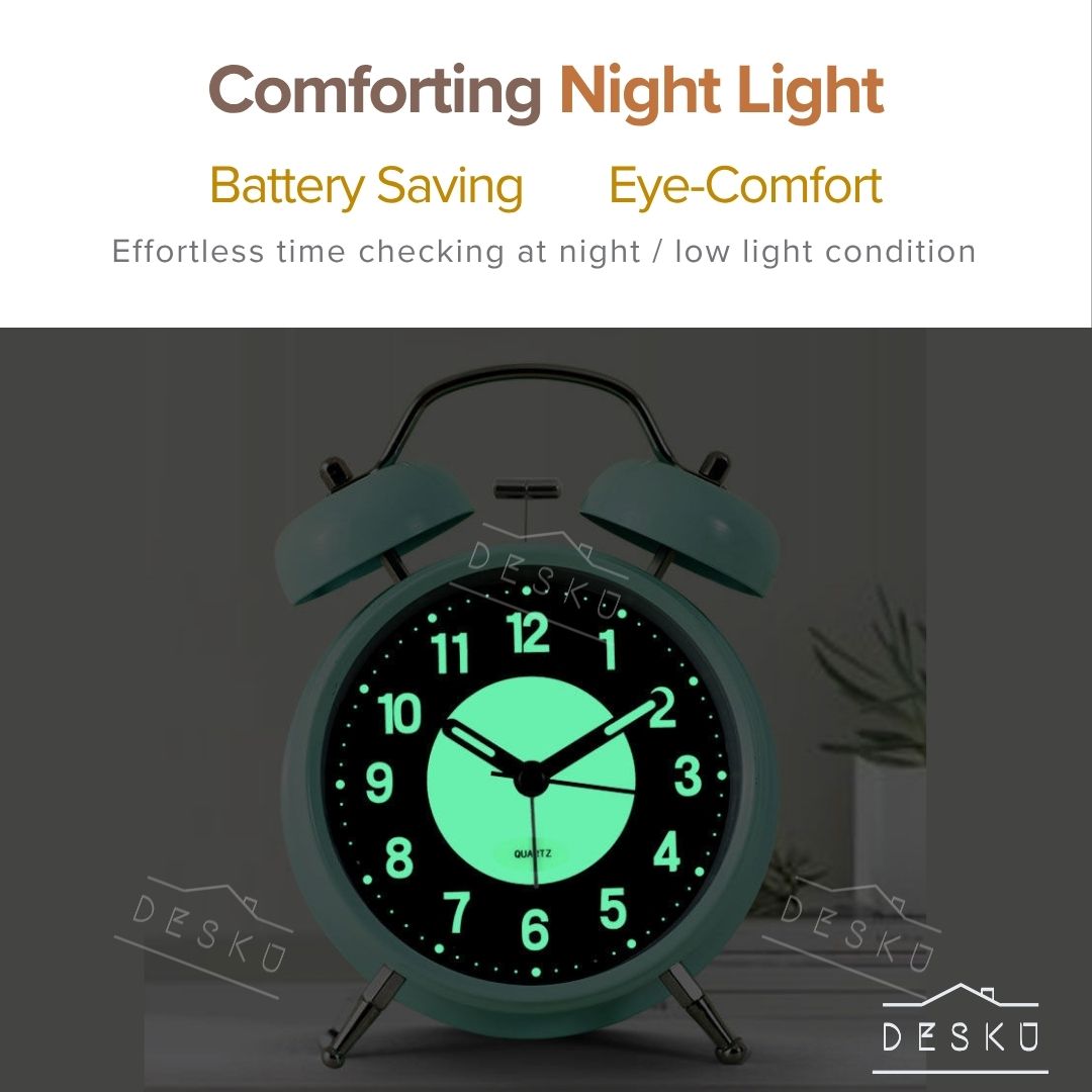 Alarm Clock Jam Loceng Alarm Table Clock Table Jam Meja Table Clock ...