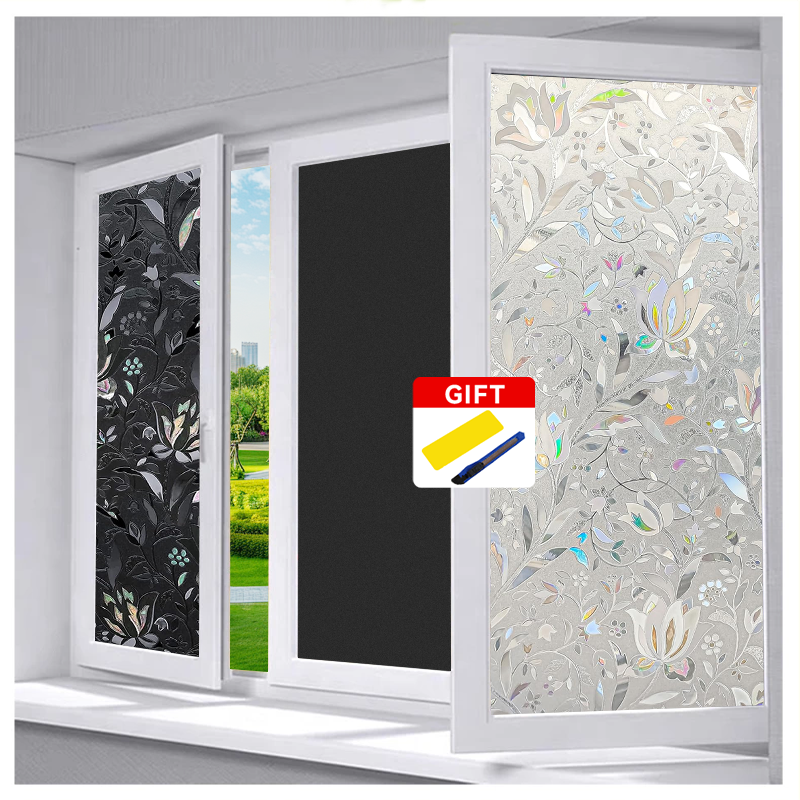 3D Glass Tinted Sticker for Window & Sliding Door - Privacy Film Anti ...