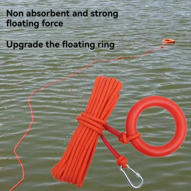Water rescue rope, night-luminous rope, floating rope on water, life ...