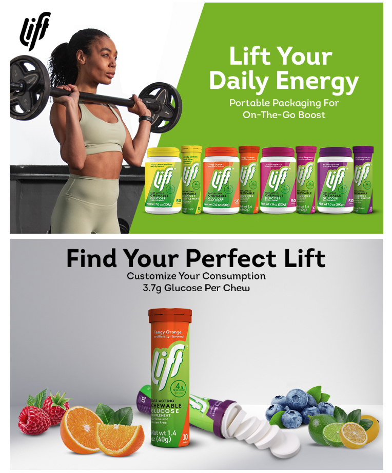 Lift Glucose Fast-Acting Glucose Chewable Energy Tablets | Shopee Malaysia