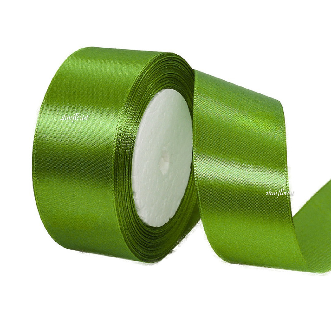 (22M) 4CM SATIN Ribbon Riben Ribben Organza Gift Flower Bouquet ...