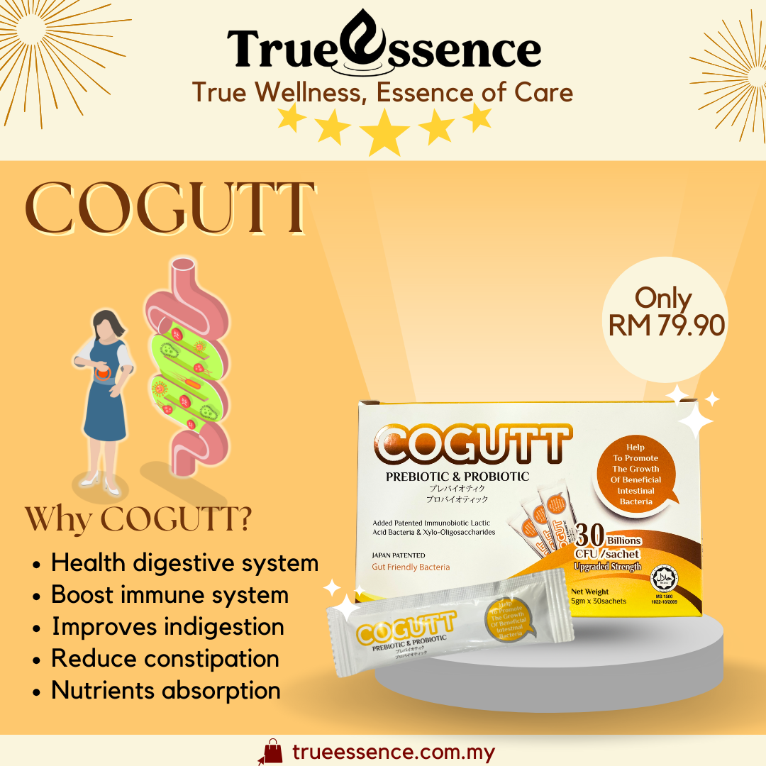 Cogutt Prebiotics & Probiotics 5gm ( 30 sachets ) | Shopee Malaysia