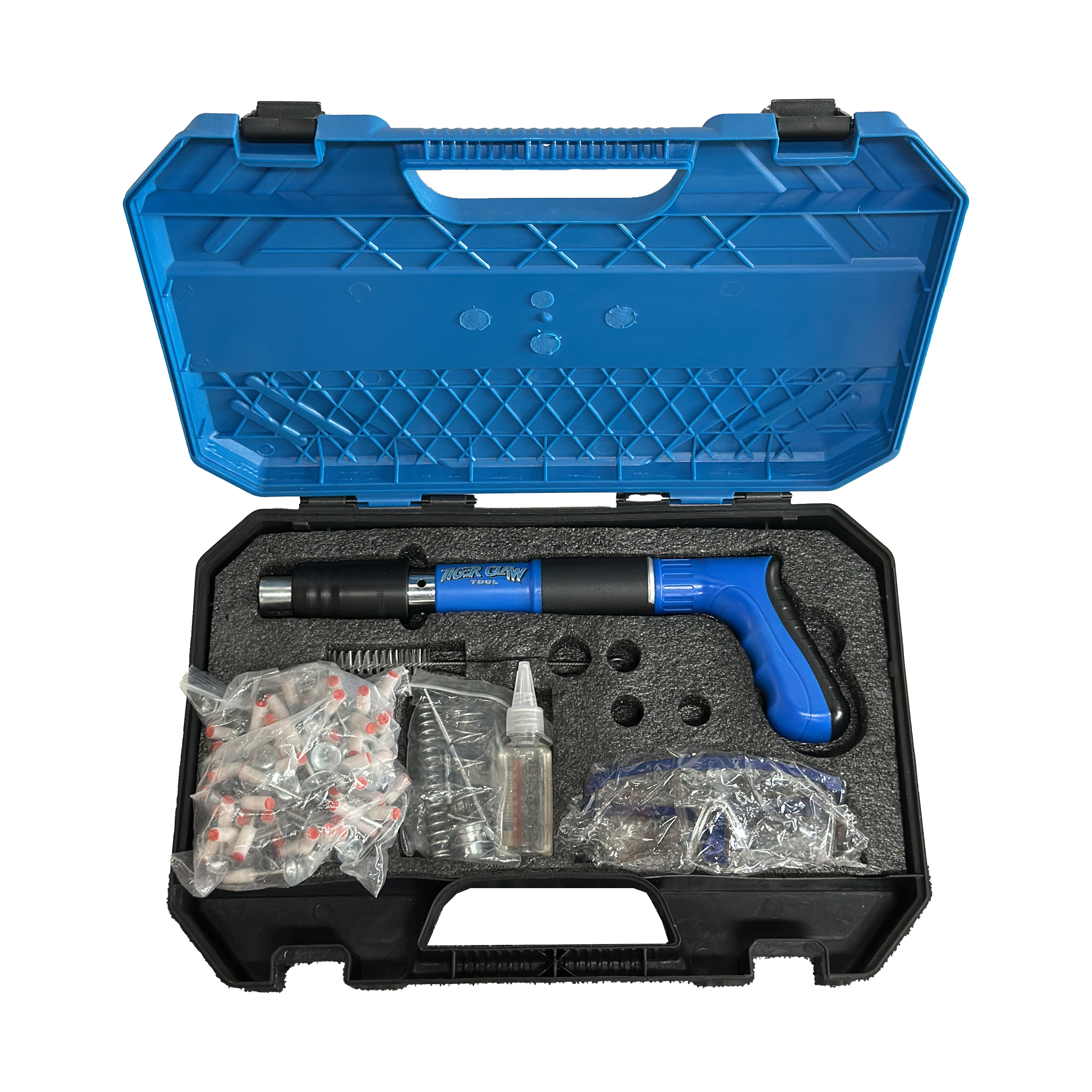 Tiger Claw Tool Manual Steel Nail Gun(Free 100 Nails)5-speed adjustment ...