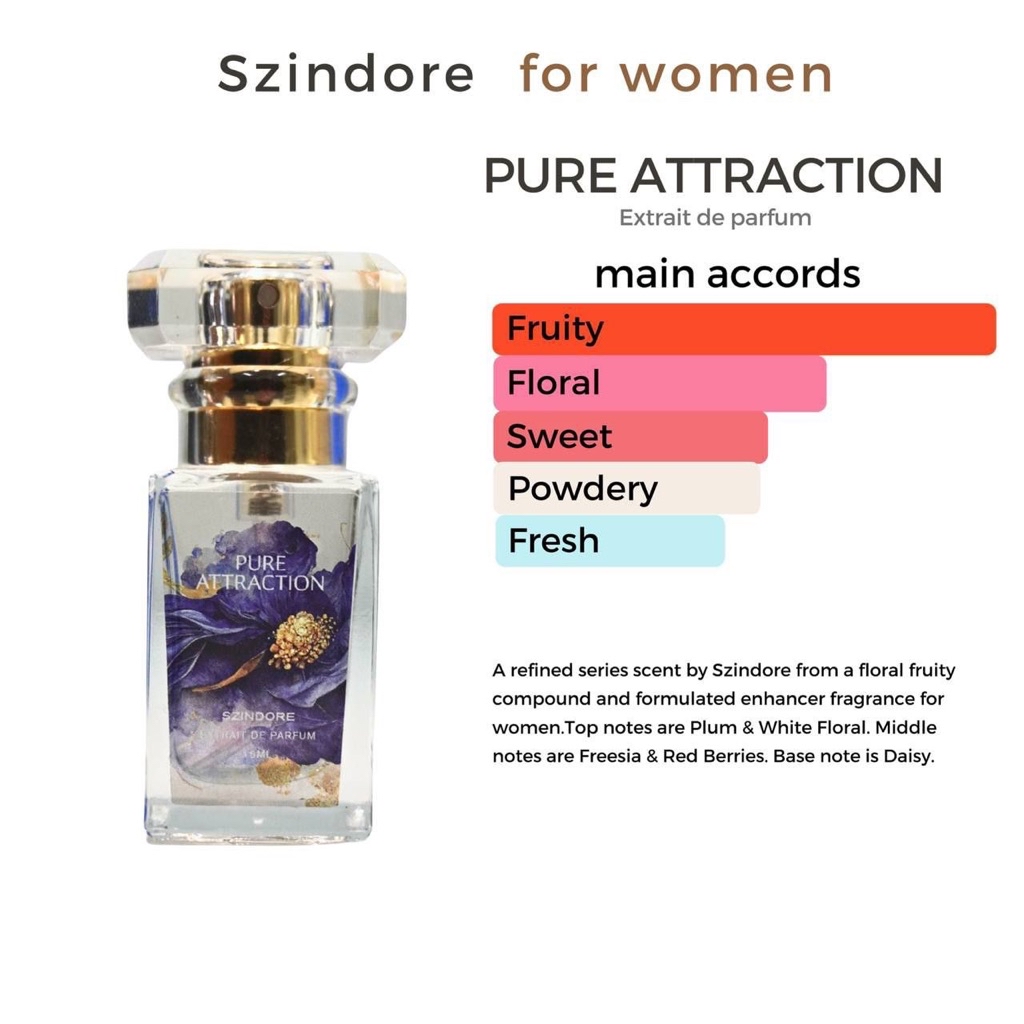 Szindore Pure Attraction Extrait de Parfum (EDP) for women