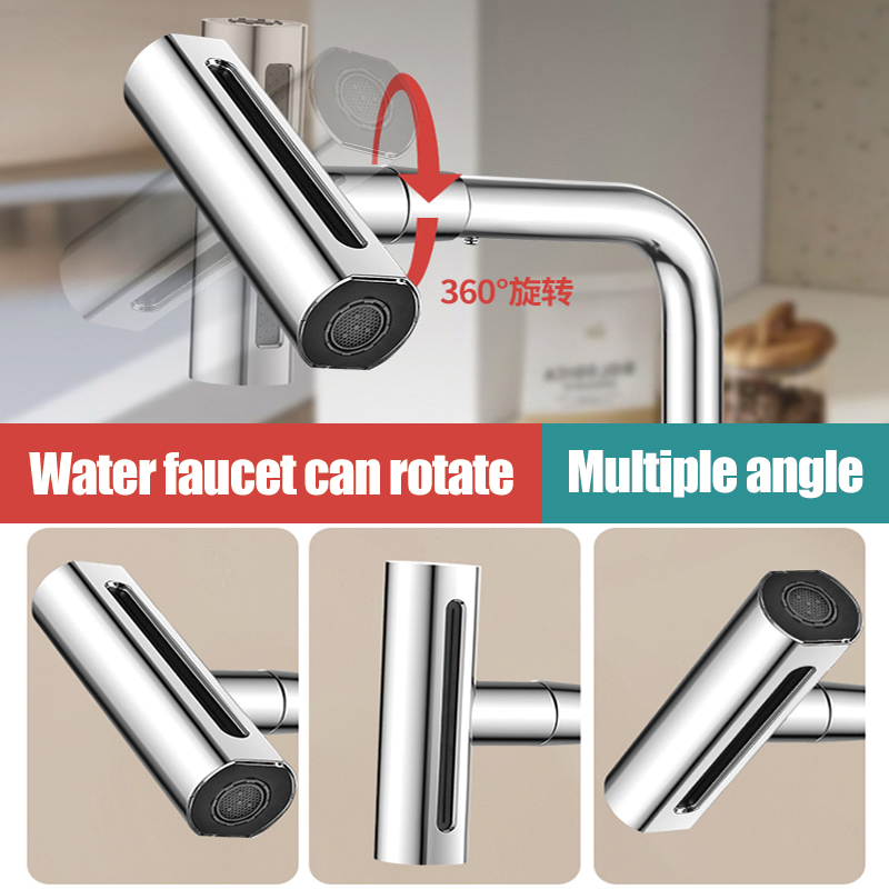 360° Rotation Multi functional Faucet Sink Kitchen Faucet 304Stainless ...