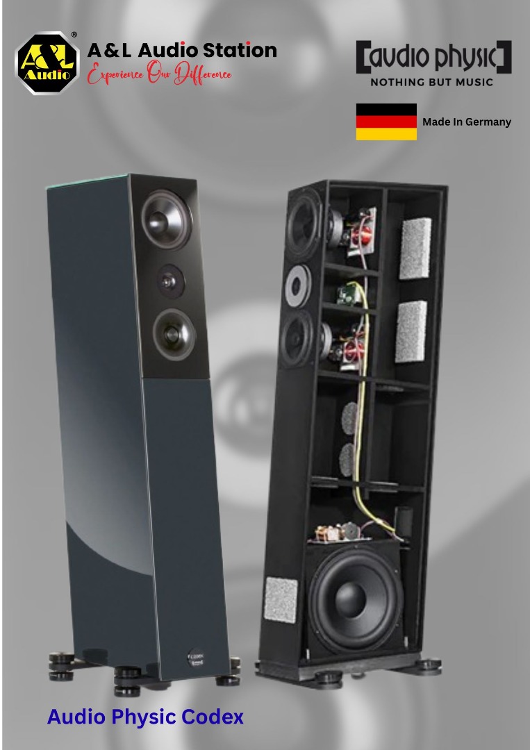 Audio Physic Codex - Floorstanding Loudspeaker | Shopee Malaysia