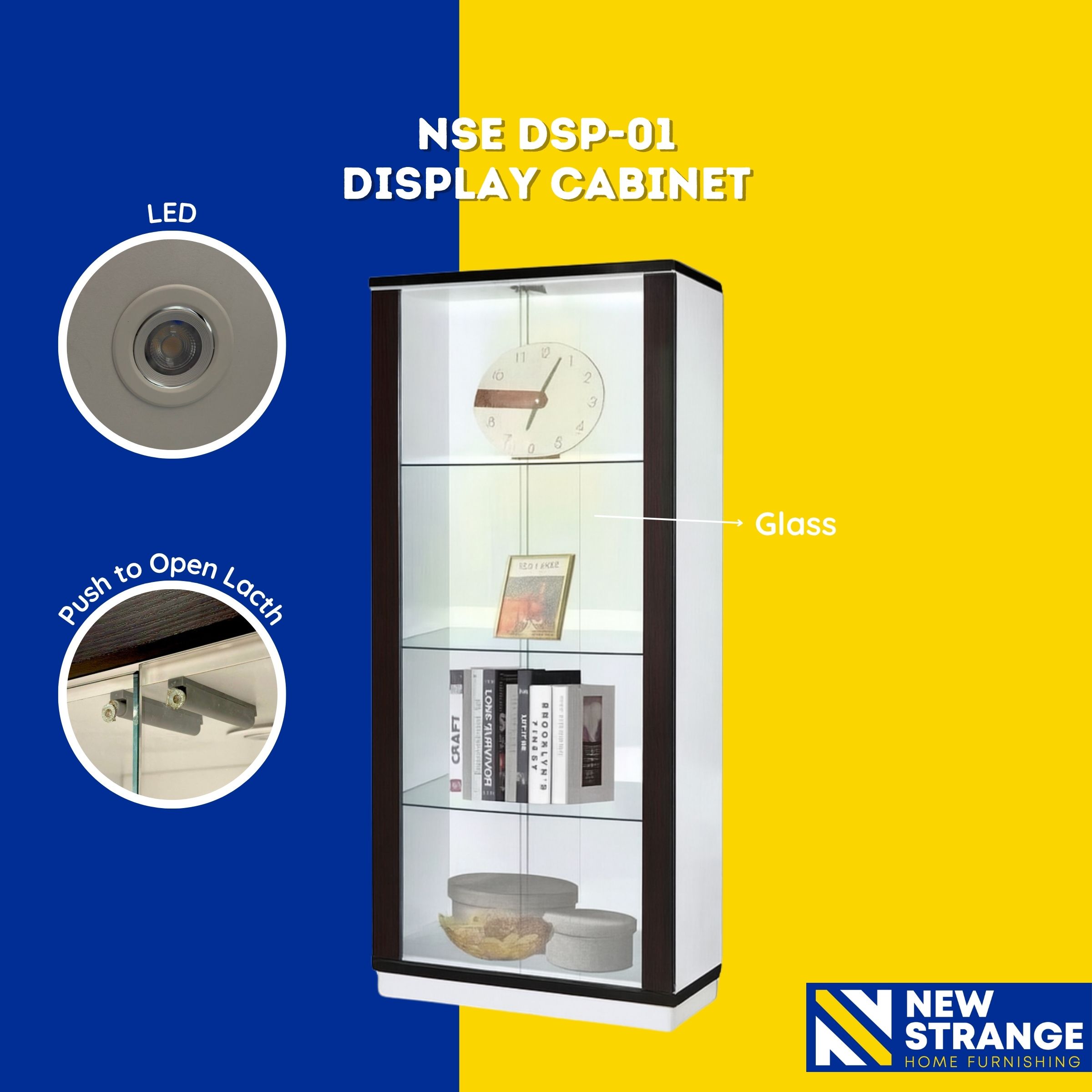 Display Cabinet LED | Display Glass Cabinet Living Room | Display ...