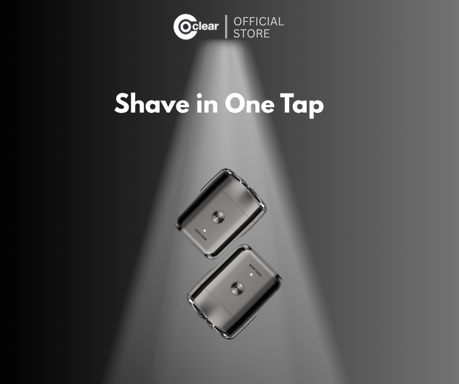 Coclear Travel Electric Men Shaver CS007 Double Floating Head Portable ...