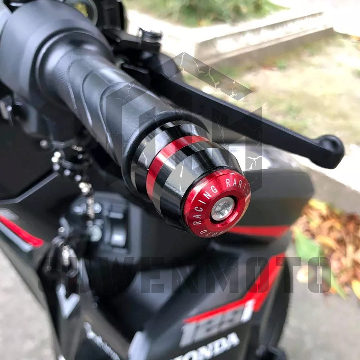 RACING UNIVERSAL Handle Balancer Alloy Bar End Color Honda Yamaha NVX ...